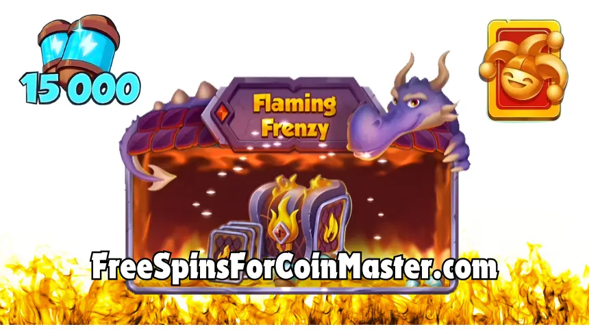 Coin Master Flaming Frenzy Cards